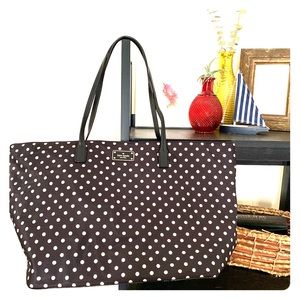 Kate Spade polka dot tote bag (large)
